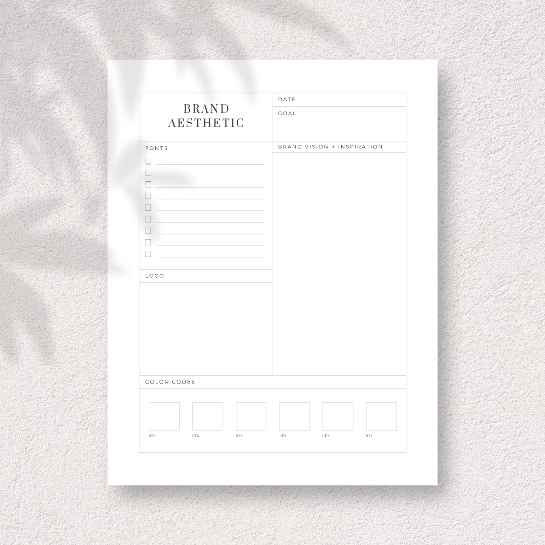 The Makeup Artist Planner | Digital
