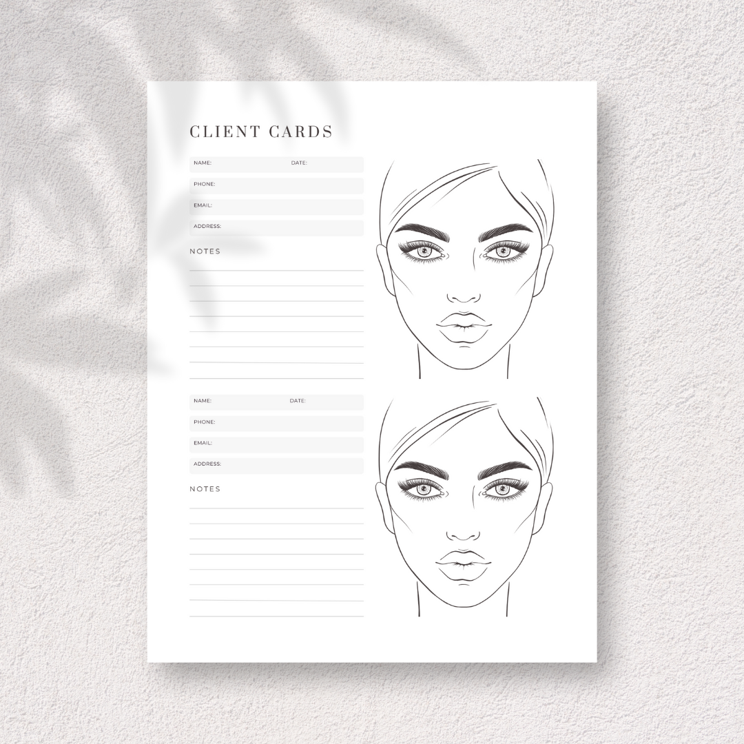 The Makeup Artist Planner | Digital