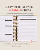 The Makeup Artist Business Planner™ (Undated) 💫