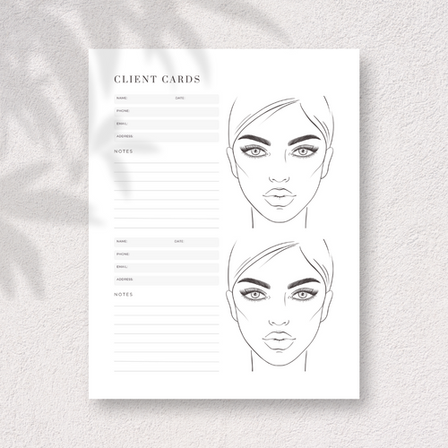 The Makeup Artist Business Planner | Digital