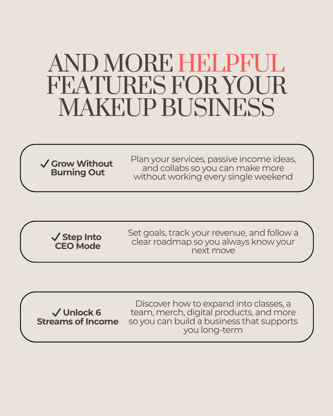 The Makeup Artist Business Planner™ (Undated) 💫